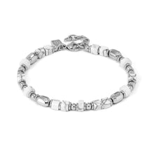 Load image into Gallery viewer, INSTINCT STYLE INFINITY EDITION BRACELET 027936/048 WHITE HOWLITE