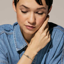 Load image into Gallery viewer, MILLELUCI FAMILY BRACELET WITH CZ 028027/006 GOLD BEST FRIENDS WITH CZ