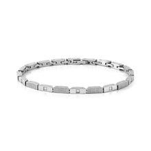 Load image into Gallery viewer, STRONG DIAMOND BRACELET 028327/001 STAINLESS STEEL & WHITE DIAMONDS