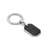 Load image into Gallery viewer, STRONG DIAMOND KEYRING 028336/039 BLACK PVD & BLACK DIAMOND