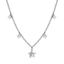 Load image into Gallery viewer, MYSOPHIE NECKLACE 029901/023 STAR & CZ PENDANTS