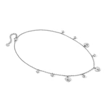 Load image into Gallery viewer, MYSOPHIE NECKLACE 029902/022 HEARTS & CZ PENDANTS