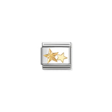 Load image into Gallery viewer, COMPOSABLE CLASSIC LINK 030149/65 ETCHED STARS IN 18K GOLD
