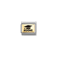 Load image into Gallery viewer, COMPOSABLE CLASSIC LINK 030166/74 GRADUATION HAT #DONE IN 18K GOLD AND ENAMEL