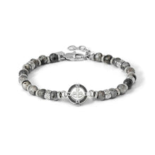 Load image into Gallery viewer, MANVISION STONES BRACELET 133016/064 ANCHOR & NATURAL STONES