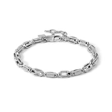 Load image into Gallery viewer, MANVISION STONES BRACELET 133020/001 SILVER CHAIN