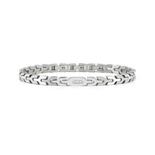Load image into Gallery viewer, VIRTUS CODE BRACELET 1330104/001 STAINLESS STEEL LINK CHAIN & DIAMONDS