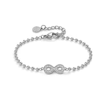Load image into Gallery viewer, SOFFIO D'AMORE BRACELET 134000/024 INFINITY CZ