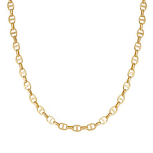 Load image into Gallery viewer, ECCLETTICA NECKLACE 134309/012 GOLD NAVY CHAIN
