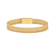 Load image into Gallery viewer, WEAR & STYLE BRACELET 134501/502/012 GOLDEN MILANESE CHAIN