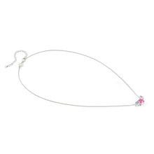 Load image into Gallery viewer, COLOUR WAVE NECKLACE 149821/005 STERLING SILVER & COLOURED CZ