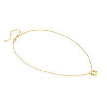Load image into Gallery viewer, CARISMATICA NECKLACE 240911/020 GOLD CIRCLE WITH COLOURFUL CZ
