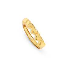 Load image into Gallery viewer, ARMONICA RING 241300/006 GOLD HEARTS