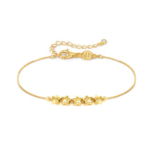 Load image into Gallery viewer, ARMONICA BRACELET 241303/009 GOLD ROW OF STARS