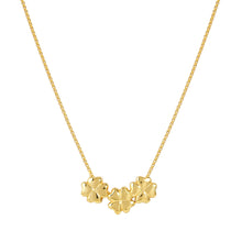 Load image into Gallery viewer, ARMONICA NECKLACE 241305/003 GOLD FOUR LEAF CLOVERS