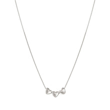 Load image into Gallery viewer, ARMONICA NECKLACE 241305/004 SILVER HEARTS