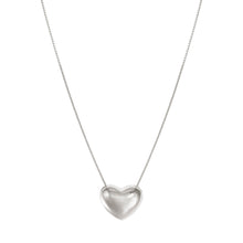 Load image into Gallery viewer, ARMONICA NECKLACE 241306/004 LARGE SILVER HEART PENDANT