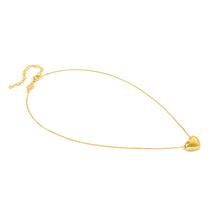 Load image into Gallery viewer, ARMONICA NECKLACE 241306/006 LARGE GOLD HEART PENDANT