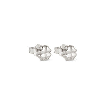 Load image into Gallery viewer, ARMONICA EARRINGS 241307/001 SMALL SILVER FOUR LEAF CLOVER STUDS