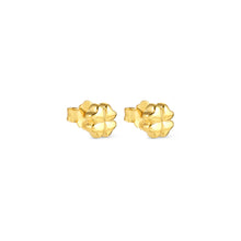 Load image into Gallery viewer, ARMONICA EARRINGS 241307/003 SMALL GOLD FOUR LEAF CLOVER STUDS