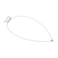 Load image into Gallery viewer, PETIT SPARKLE NECKLACE 242303/007 STERLING SILVER STAR WITH CZ