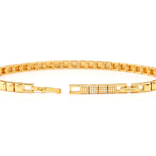 Load image into Gallery viewer, ENIGMATIC SHINE BRACELET 242403/012 GOLD WITH PAVÉ CZ