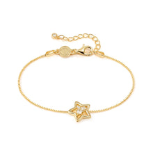 Load image into Gallery viewer, DREAMS BEATS BRACELET 242601/009 GOLD STAR WITH CZ