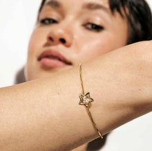 Load image into Gallery viewer, DREAMS BEATS BRACELET 242601/009 GOLD STAR WITH CZ