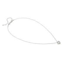 Load image into Gallery viewer, DREAMS BEATS NECKLACE 242602/004 SILVER HEART WITH CZ