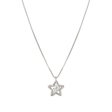 Load image into Gallery viewer, DREAMS BEATS NECKLACE 242602/007 STERLING SILVER STAR WITH CZ
