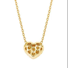 Load image into Gallery viewer, LIFEPOETRY NECKLACE 242704/006 GOLD & WHITE CZ HEART