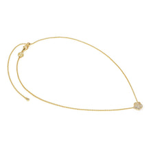 Load image into Gallery viewer, LIFEPOETRY NECKLACE 242704/012 GOLD & WHITE CZ FLOWER