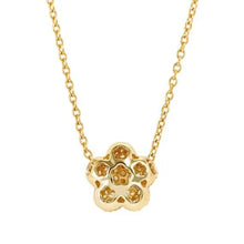 Load image into Gallery viewer, LIFEPOETRY NECKLACE 242704/012 GOLD & WHITE CZ FLOWER