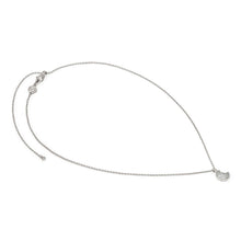 Load image into Gallery viewer, LIFEPOETRY NECKLACE 242704/022 STERLING SILVER & WHITE CZ MOON