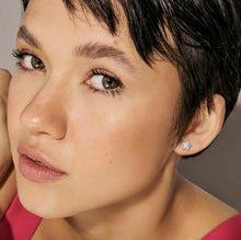 Load image into Gallery viewer, LIFEPOETRY EARRINGS 242707/009 GOLD & WHITE CZ STARS