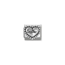 Load image into Gallery viewer, COMPOSABLE CLASSIC LINK 330101/81 SISTER HEART IN 925 SILVER