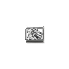 Load image into Gallery viewer, COMPOSABLE CLASSIC LINK 330326/05 LEO WITH CZ IN 925 SILVER