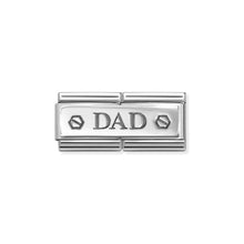 Load image into Gallery viewer, COMPOSABLE CLASSIC DOUBLE LINK 330710/48 DAD WITH SCREWS IN 925 SILVER