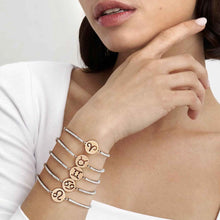 Load image into Gallery viewer, MILLELUCI BRACELET WITH CZ 028014/011 AQUARIUS