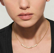 Load image into Gallery viewer, FASHION ERA GOLD NECKLACE 242210/012 WITH CZ