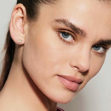 Load image into Gallery viewer, FAIRYICONS STAINLESS STEEL STUDS 134104/050 SYMBOLS WITH ENAMEL & CZ