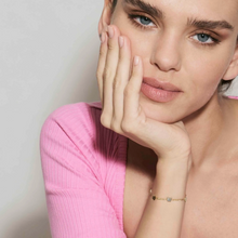 Load image into Gallery viewer, FAIRYICONS GOLD BRACELET 134107/050 MULTI SYMBOL WITH ENAMEL & CZ