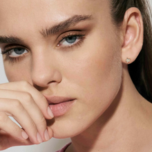 Load image into Gallery viewer, FAIRYICONS GOLD STUDS 134110/023 STARS WITH ENAMEL