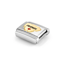 Load image into Gallery viewer, COMPOSABLE CLASSIC LINK 030285/69 FRIENDS DOG IN 18K GOLD & ENAMEL