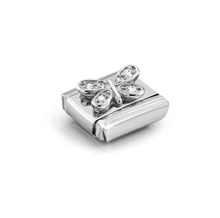 Load image into Gallery viewer, COMPOSABLE CLASSIC LINK 330304/35 WHITE BUTTERFLY CZ IN SILVER
