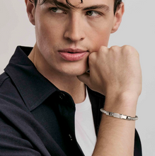 Load image into Gallery viewer, STRONG DIAMOND BRACELET 028321/001 STAINLESS STEEL CHAIN WITH WHITE DIAMOND