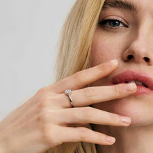 Load image into Gallery viewer, SEIDIVINA RING 241400/010 SIMPLE SILVER WITH CZ