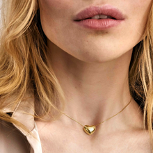 Load image into Gallery viewer, ARMONICA NECKLACE 241306/004 LARGE SILVER HEART PENDANT