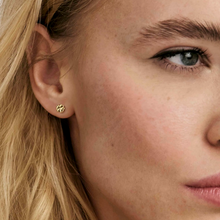 Load image into Gallery viewer, ARMONICA EARRINGS 241307/001 SMALL SILVER FOUR LEAF CLOVER STUDS