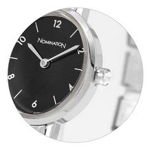 Load image into Gallery viewer, WATCH 076038/012 STAINLESS STEEL OVAL BLACK DIAL